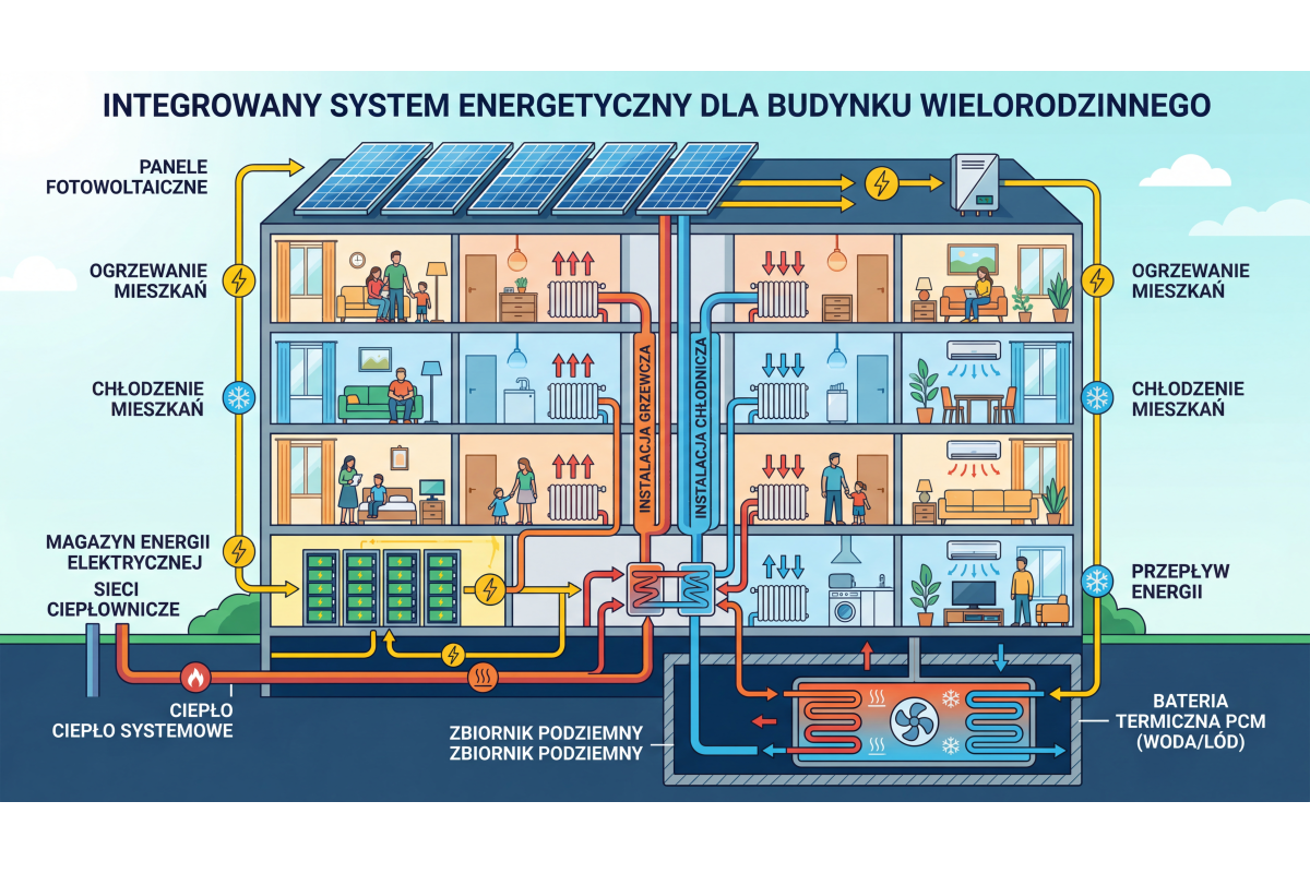 Opłacalność tworzenia systemów hybrydowych opartych o baterię termiczną, ciepło systemowe oraz panele fotowoltaiczne